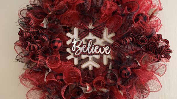 Believe Wreath